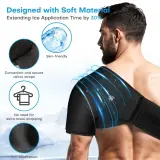Pack coussinet d’épaule en gel chaud et froid pour soulager les douleurs