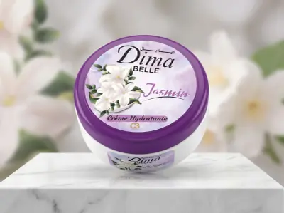 كريم مرطب Dima Belle برائحة الياسمين (Jasmin).