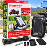 حامل هاتف مقاوم للماء للدراجات النارية والسكوتر 🏍️📱