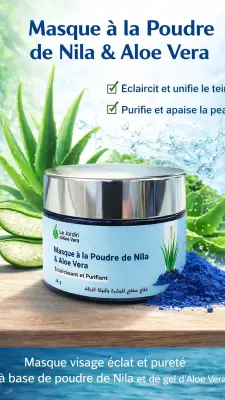 Masque a la poudre de Nila & Aloe Vera