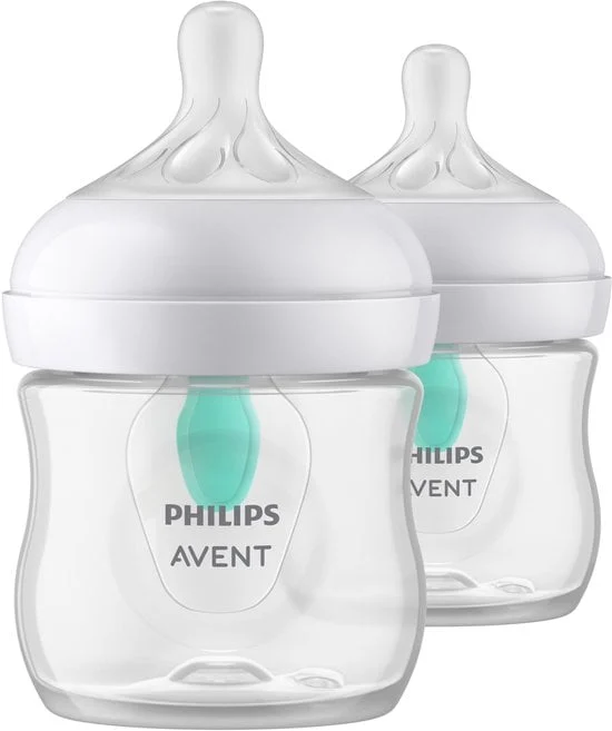 Biberon à Réponse Naturelle anti colique plastique de 125 ml Lot de 2