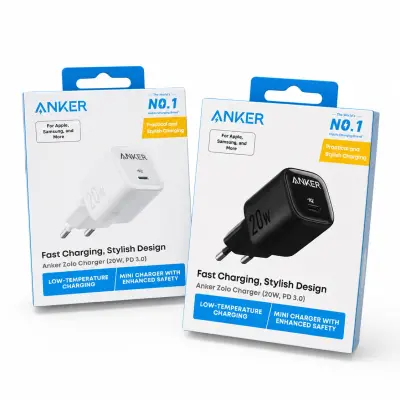 ANKER FAST CHARGING STYLINSH DESIN ZOLO 20W PD3.0