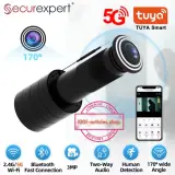 Tuya Smart Wi-Fi, Caméra HD 3 MP, Judas angle 170°, Visiophone.