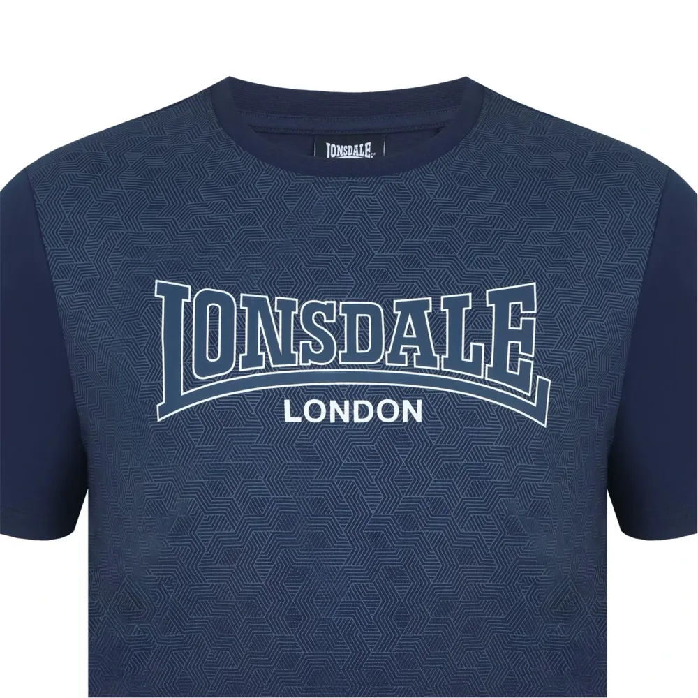 T-shirt Lonsdale Bleu