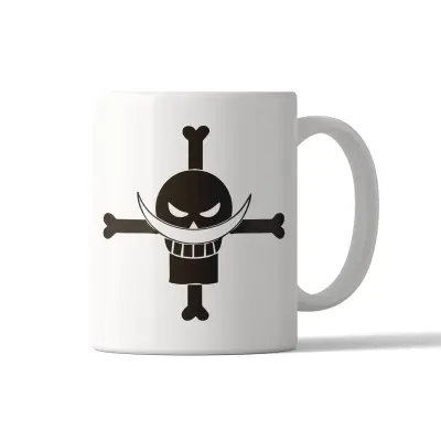 Mug - One Piece  - White Beard Symbol