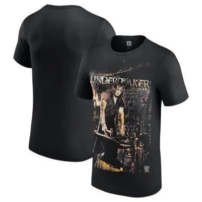 T-shirt The Undertaker 35 Years Blacksmith — Noir (Homme)