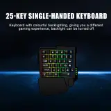 M1 Pro+ – Combo Gaming Mobile 5-en-1 Clavier, Souris & Support Téléphone
