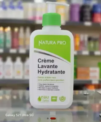 كريم الغسول المرطب "Crème Lavante Hydratante" من "Natura Pro"