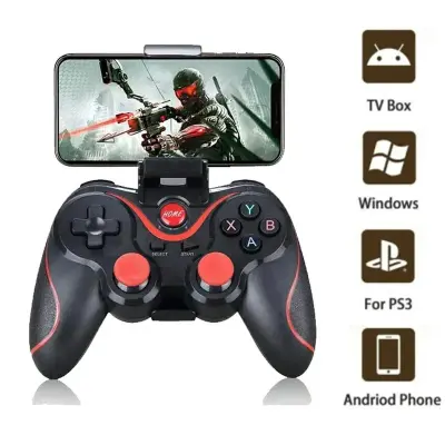 Manette Gaming X3 Sans Fil – Compatible Android, iOS & Windows, Bluetooth