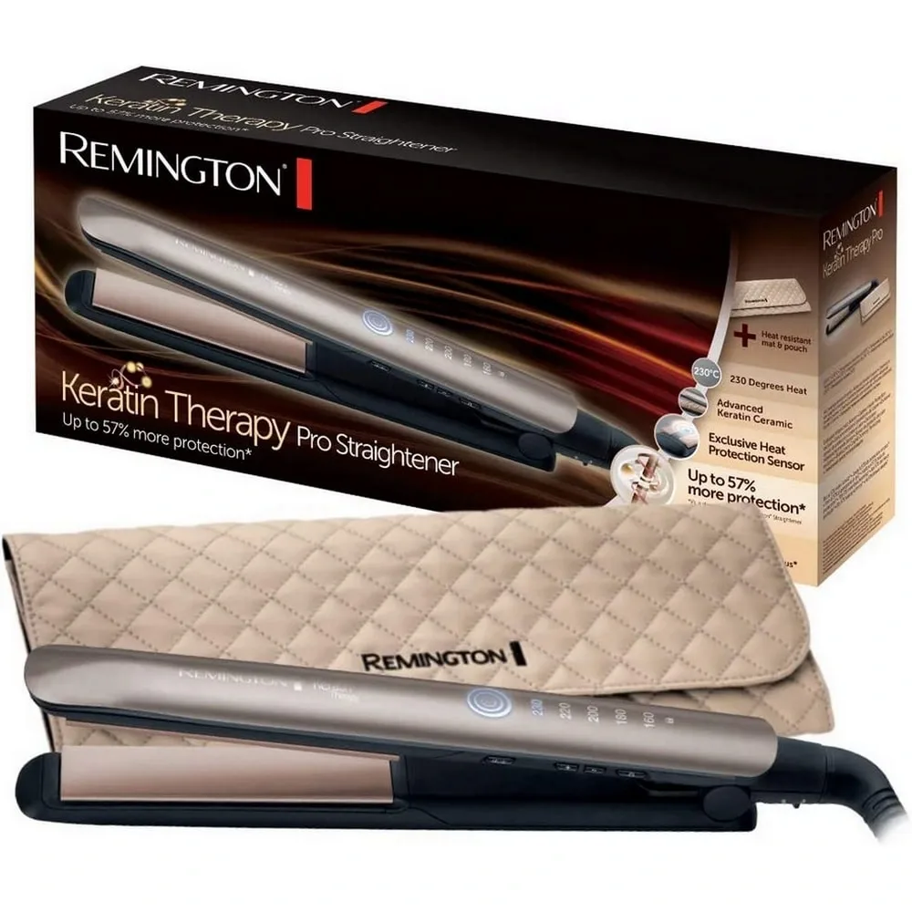 REMINGTON Keratin Therapy Pro – Lisseur Professionnel 230°C ORIGINAL