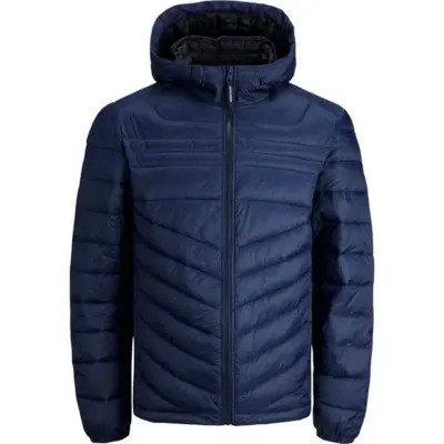 Doudoune jack jones Hero Hooded Puffer Bleu