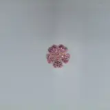 Fleur avec strass