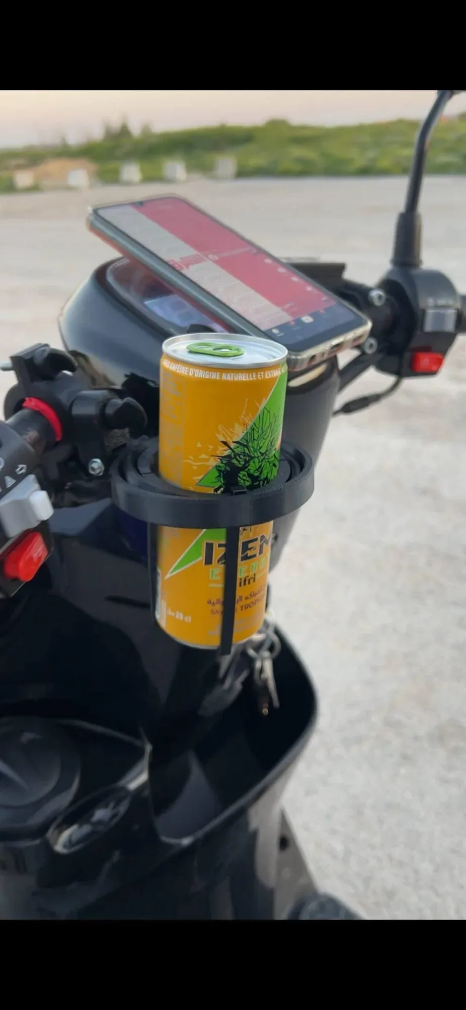 حامل كوب القهوة للدراجة النارية 🛵