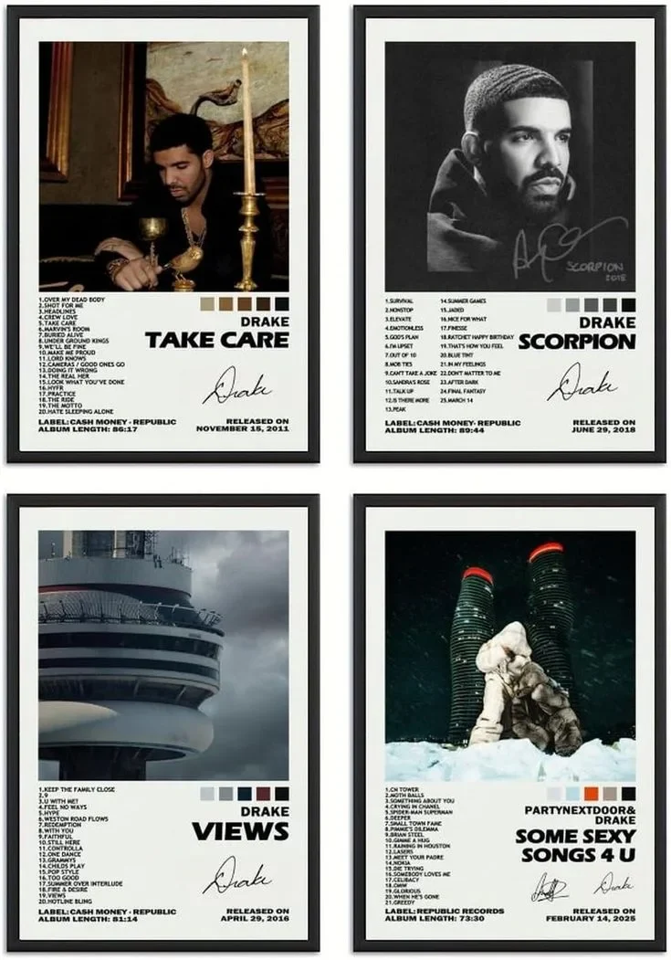 Cadres Spotify Drake