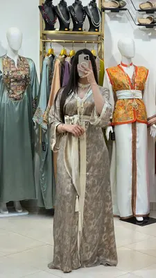 Caftan Yakout : La Noblesse du Jacquard