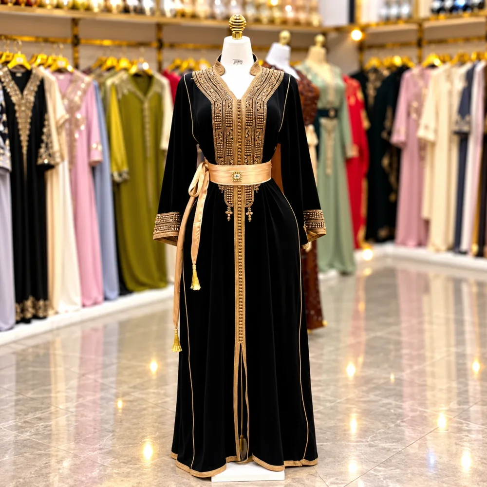 CAFTAN CRYSTAL قفطان كريستال