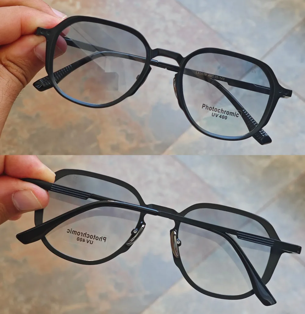 Lunettes photochromiques
