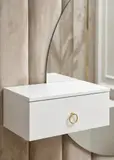 Table de nuit mural مغلقة