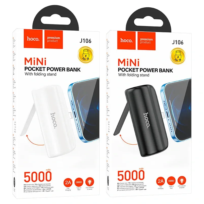 Power bank J106 Pocket 5000mAh for Lightning