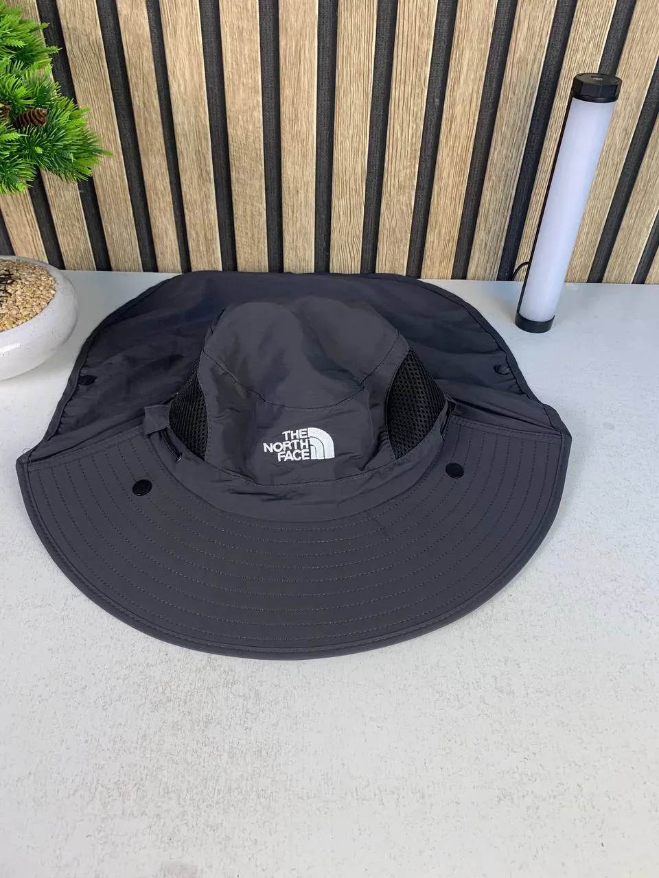 Chapeau de protection solaire printemps-été avec couvrant le visage - قبعة للحماية من الشمس بتصميم شال تغطي الوجه