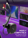 30W Wired Type-C OR Lightning Ultra Fast Car Charger C107