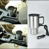 Thermos electrique chauffant pour voiture avec prise Allume Cigare Chauffe Eau,Thé,Café