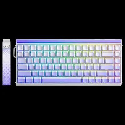 AULA HERO 84 HE Rapid Trigger/ Magnetic Switch with 0.01MM RT - White Purple Gradient