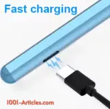 Stylet pour Microsoft Surface / Pro - USB Type C - Palm Rejection - avec Gomme.