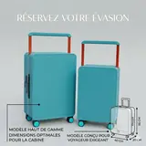 Valise rigide premium qualité Bras large