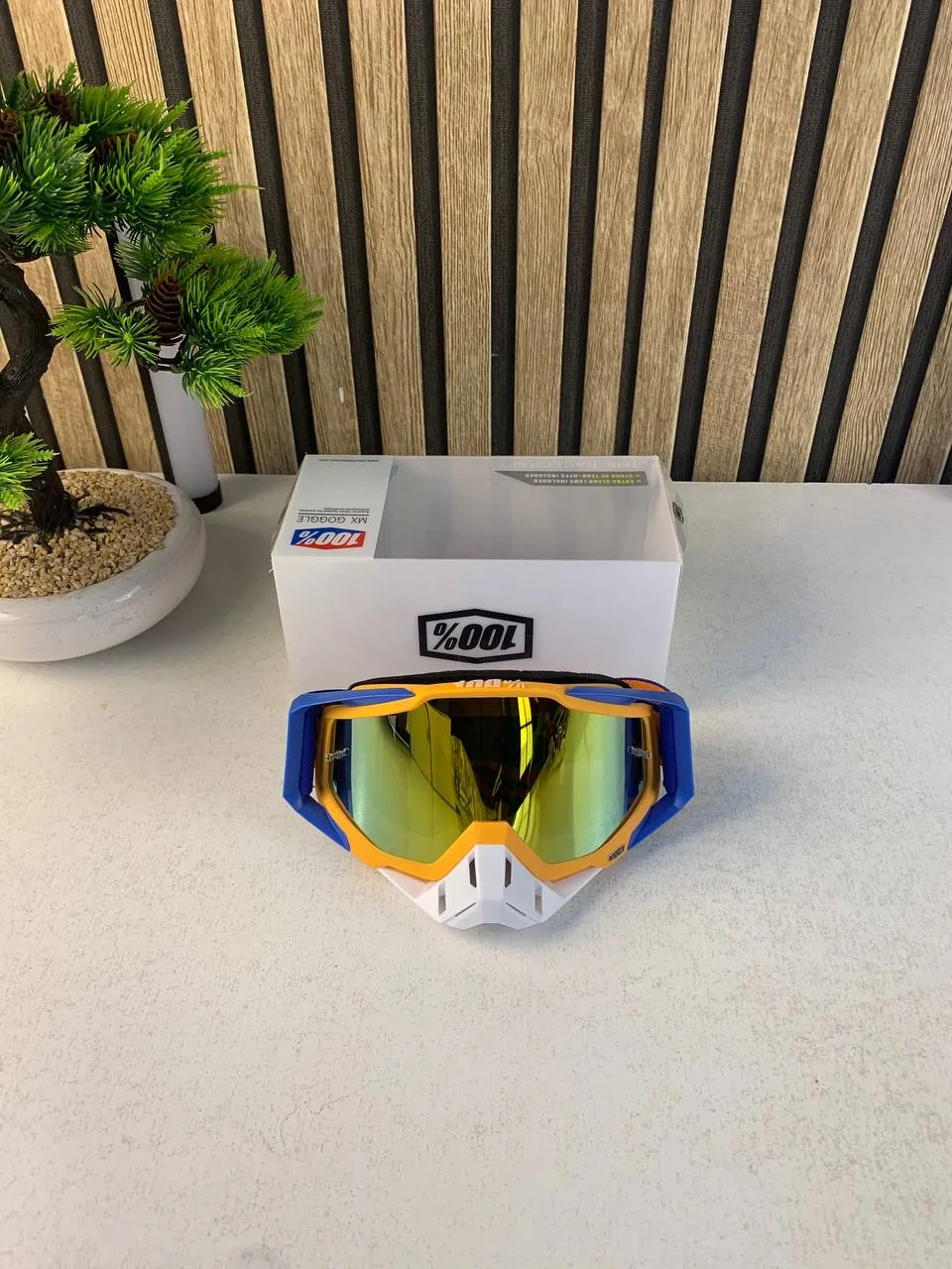 Lunettes Motocross RX Goggles RaceCraft Protection Totale Coupe-vent - نظارات سائقي الدراجات