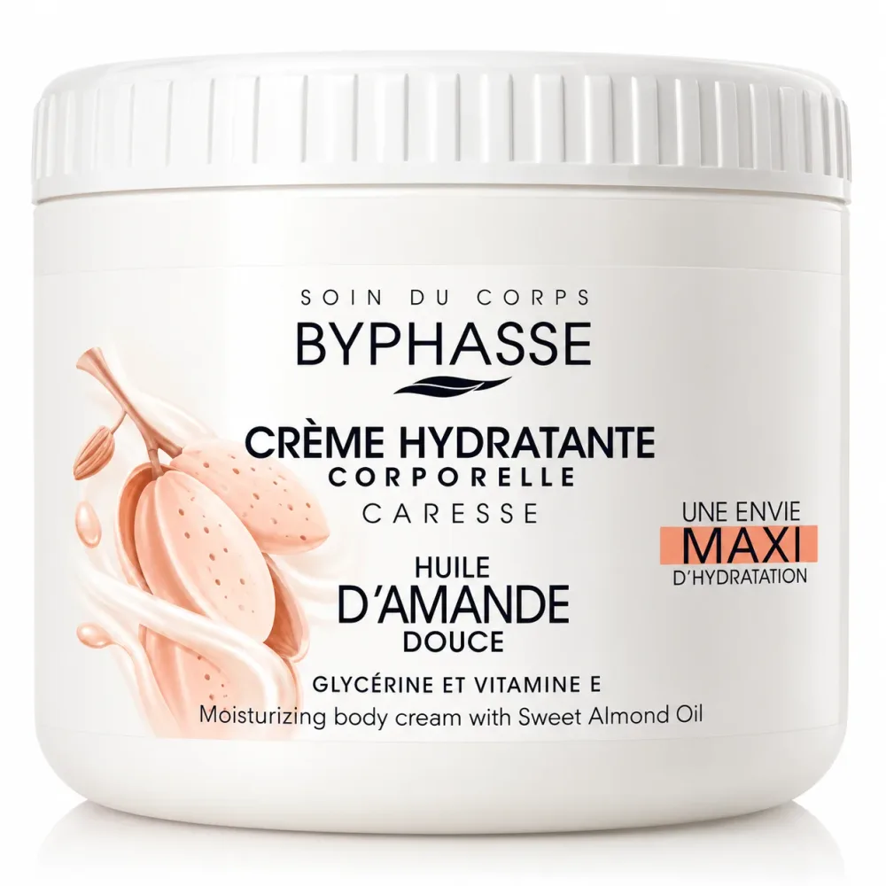 BYPHASSE CRÈME HYDRATANTE CORPORELLE CARESSE 500ML