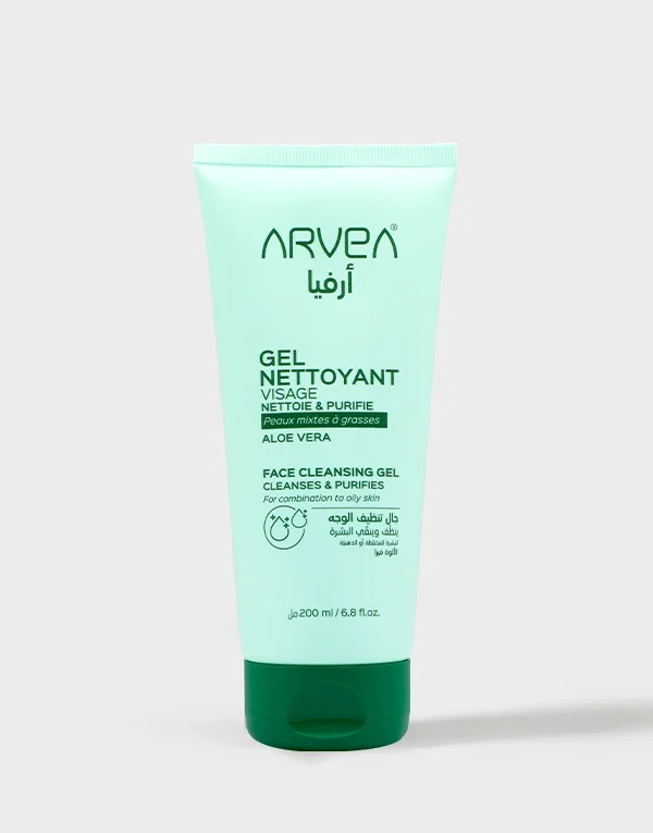 GEL NETTOYANT جل منظف للوجه للبشرة الدهنية والمختلطة