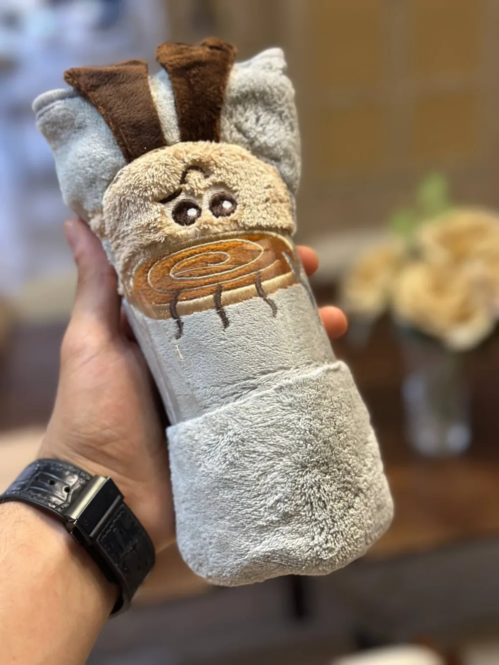 Serviette de Cuisine Décorative – Motif Hibou