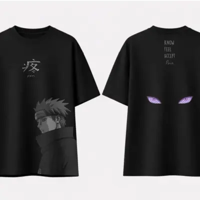 T-shirt Oversize Naruto - Pain (Akatsuki)