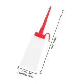 Burette D’huile Plastique Rouge
