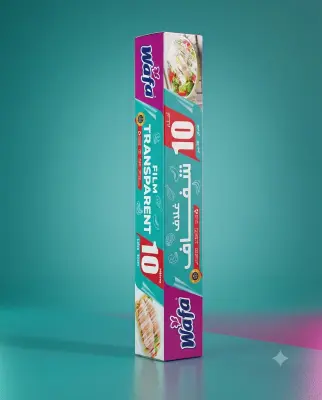 Wafa ورق شفاف 10 متر
