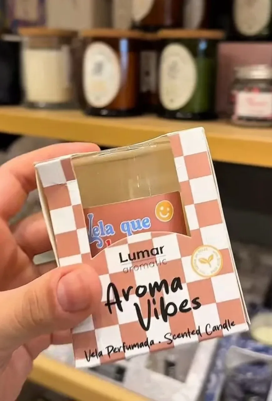 Bougie Parfumée "Lumar Aromatic – Aroma Vibes