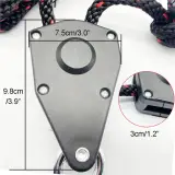 Corde à Cliquet à Poulie Robuste Multi-Usages - حبال بكرة الرافعة شديدة التحمل (قوة رفـع 220 كغ)