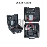 Back to products Visseuse Perceuse à Percussion Sans Fil 2 Batteries 20v 2Ah avec Kit d’outils et d’accessoires 29 Pcs CROWN CT21102H-2-(29) EK