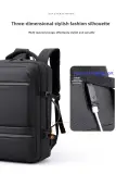 Sac à Dos pour Ordinateur Portable Grande Capacité et Anti-Vol Bomag Boy Noir - حقيبة ظهر للكمبيوتر المحمول واسعة ومانعة للسرقة