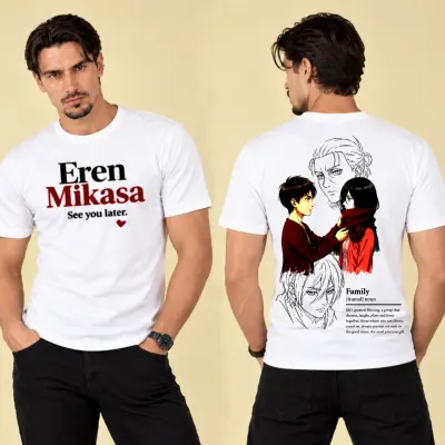 Tshirt Mikasa / Eren