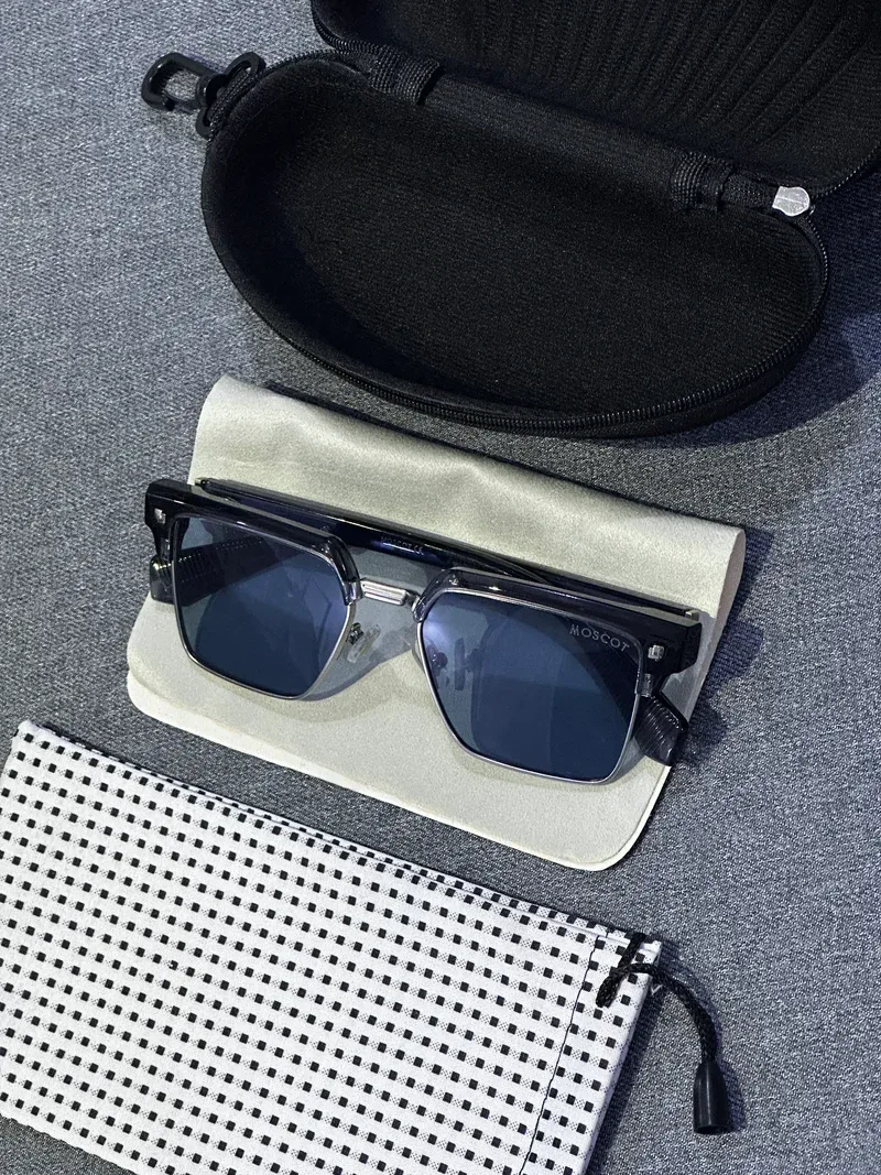 نظارات موسكوت زجاج ازرق Moscot