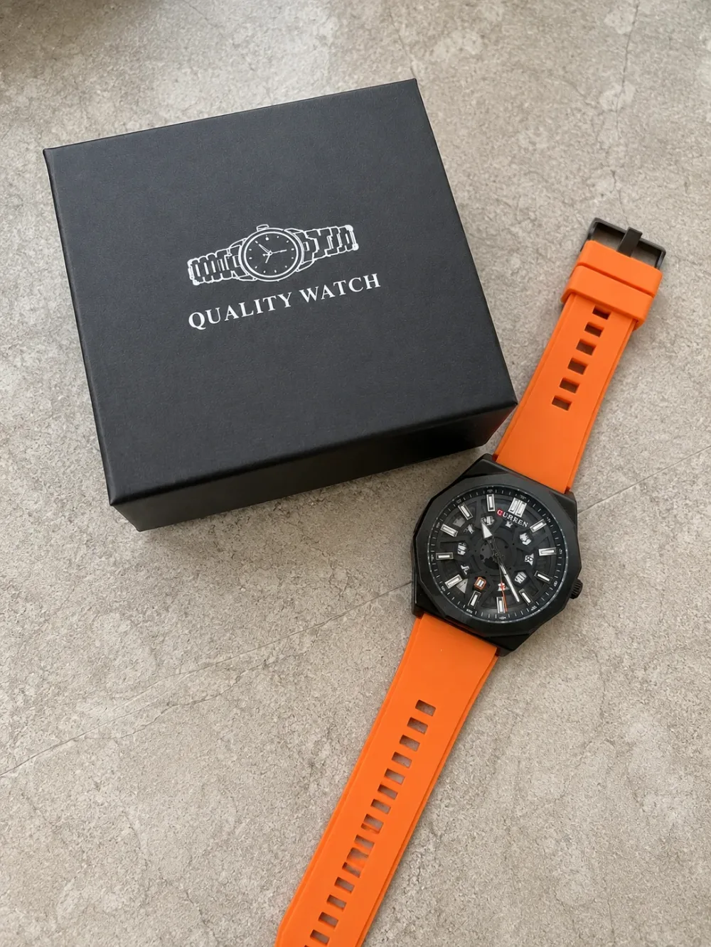 Curren 8437 Quartz original (الصور حقيقية) متلقهاش كما في الفيديو ماتديهاش
