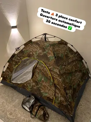 Tente ⛺️ 3 place confortable