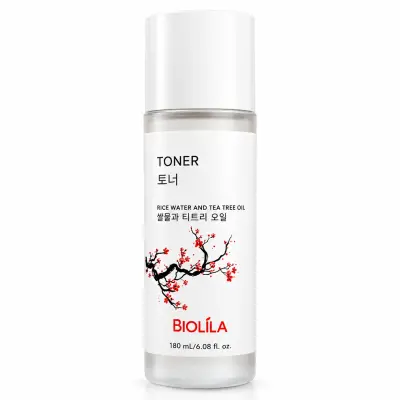 BIOLILA Toner Rice Water And Tea Tree Oil 180ml