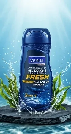 Venus men جال دوش 3en1