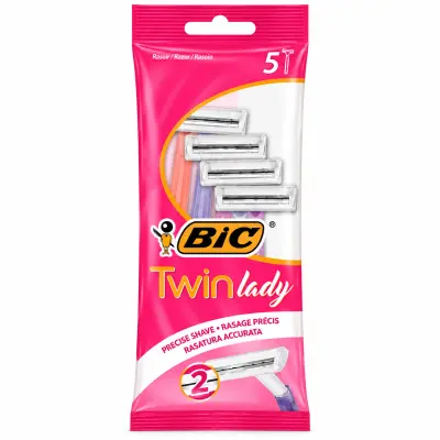 BIC Rasoir jetable Twin Lady à 2 lames