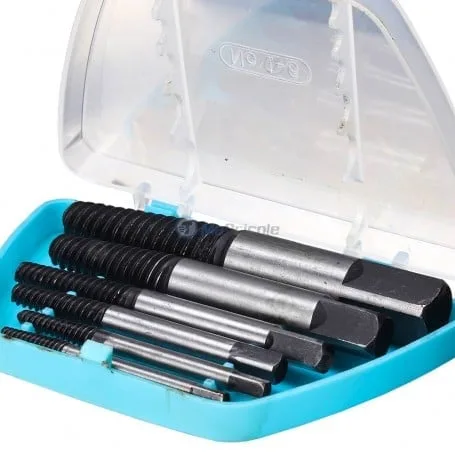 coffret d'extracteurs de vis Shili Tools SL-P0481, conçu pour retirer les vis cassées ou endommagées.