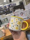 Mug en céramique fleuri "Camping Style" – Collection Botanique