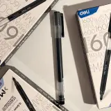Black gel pen